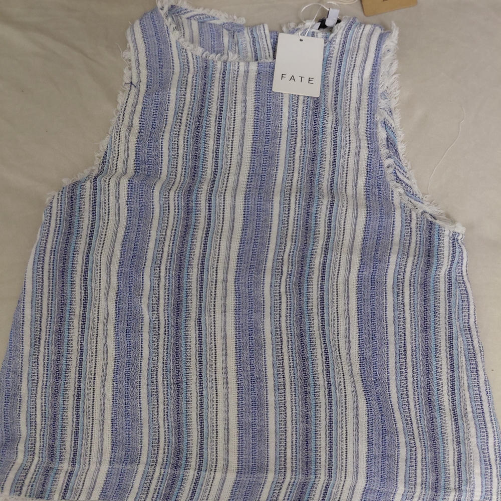 Striped Sleeveless Top